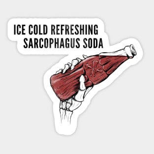 Sarcophagus Soda Sticker